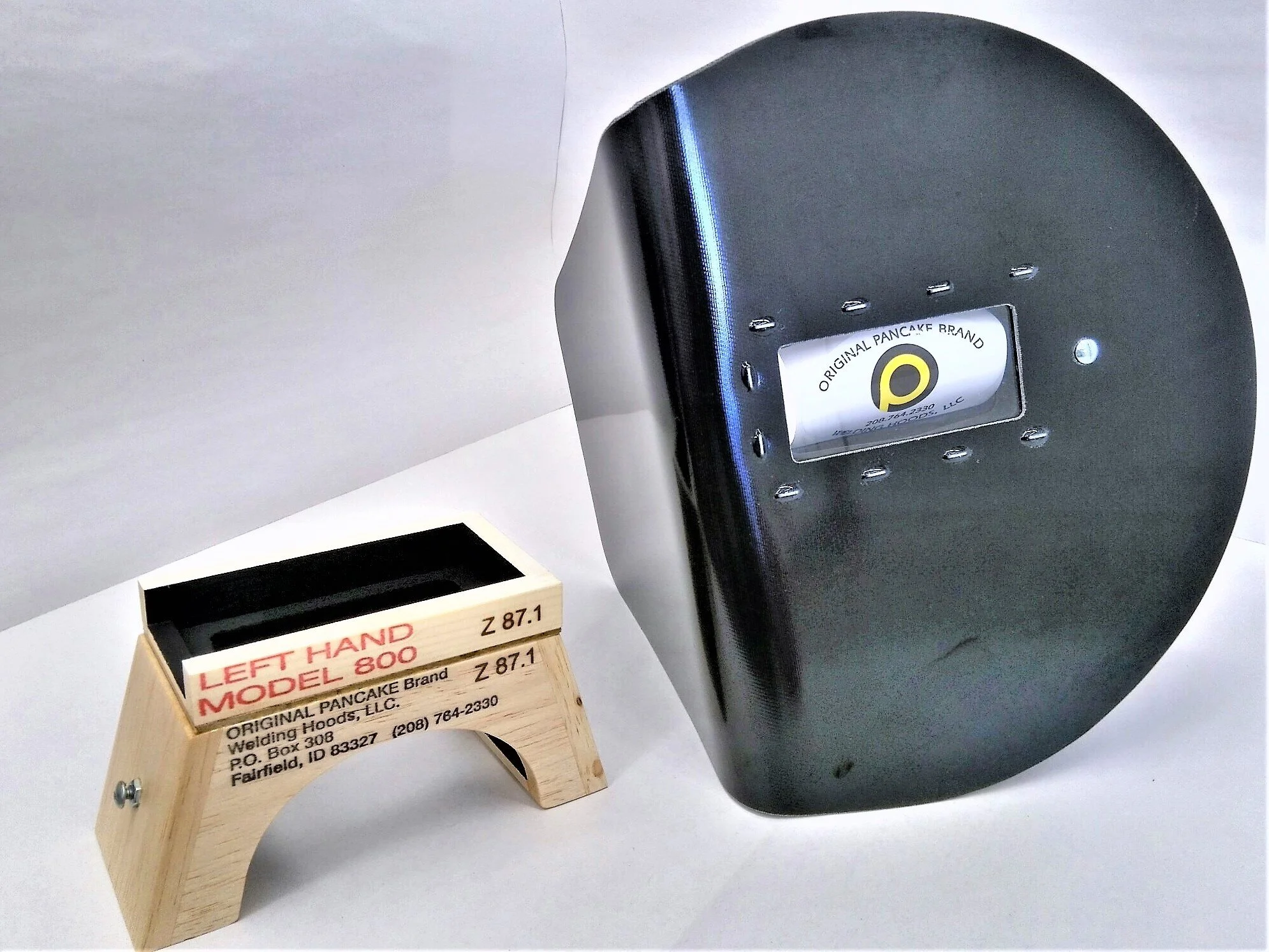 Model 900 Right Hand Hood Options — Original Pancake Brand Welding